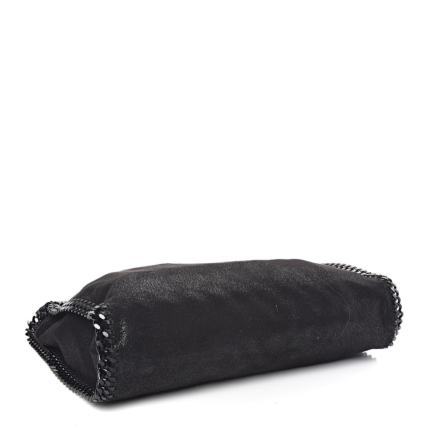 Stella McCartney Shaggy Deer Falabella Fold Over Tote Black 4 of 10