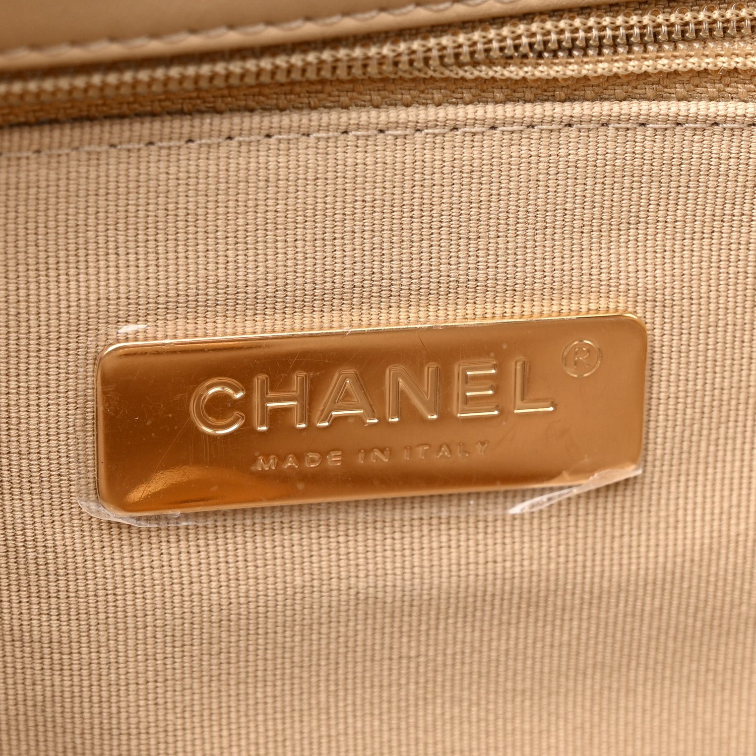 Chanel Lambskin Quilted Medium Chanel 19 Flap Beige 6 of 11