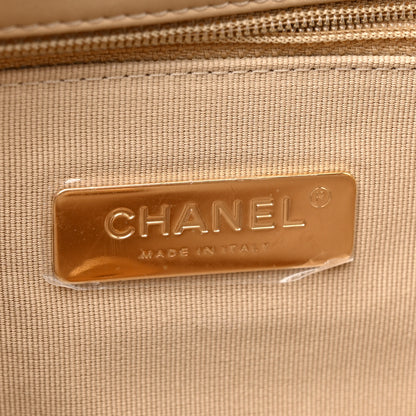 Chanel Lambskin Quilted Medium Chanel 19 Flap Beige 6 of 11