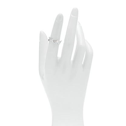 Tiffany Sterling Silver Paloma Picasso Narrow Olive Leaf Band Ring 49 4.75 2 of 4