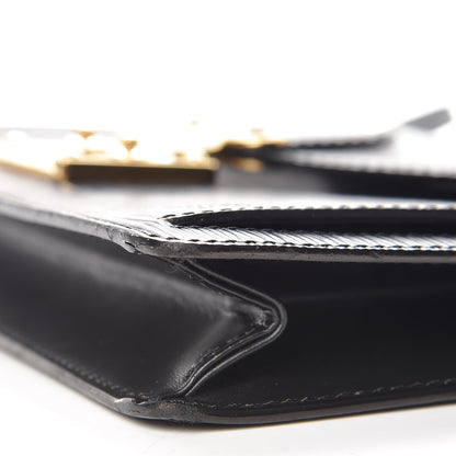 Louis Vuitton Epi Pochette Sellier Dragonne Clutch Black 10 of 10