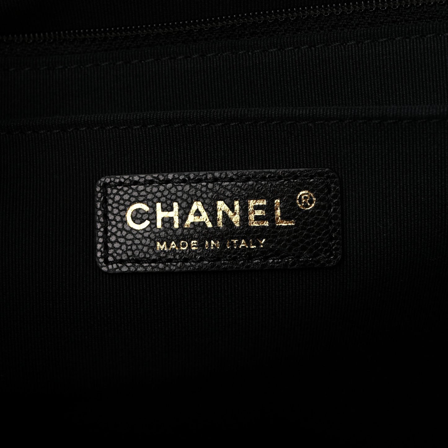 Caviar Quilted XXL Travel Flap Bag Black