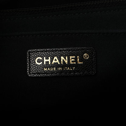 Chanel Caviar Quilted XXL Travel Flap Bag Black 6 of 10