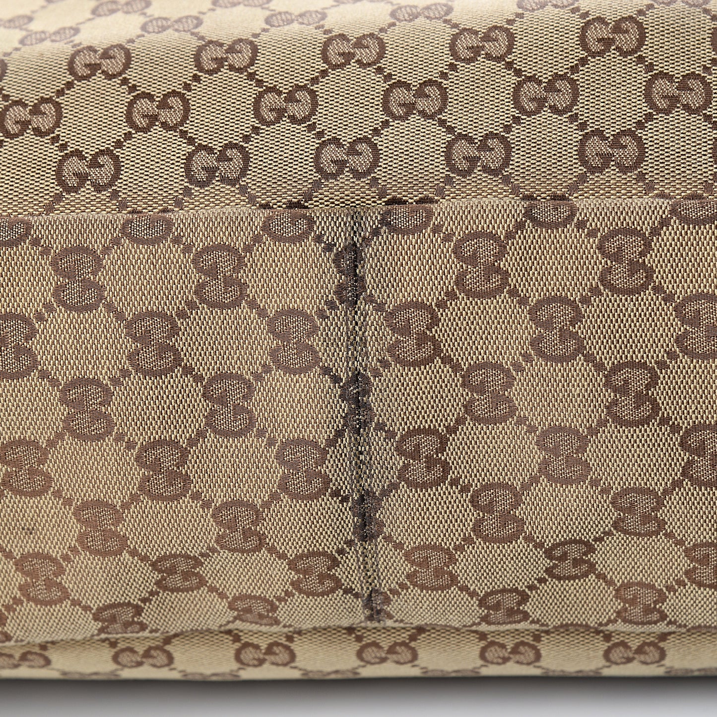 Monogram Large Horsebit Chain Hobo Brown