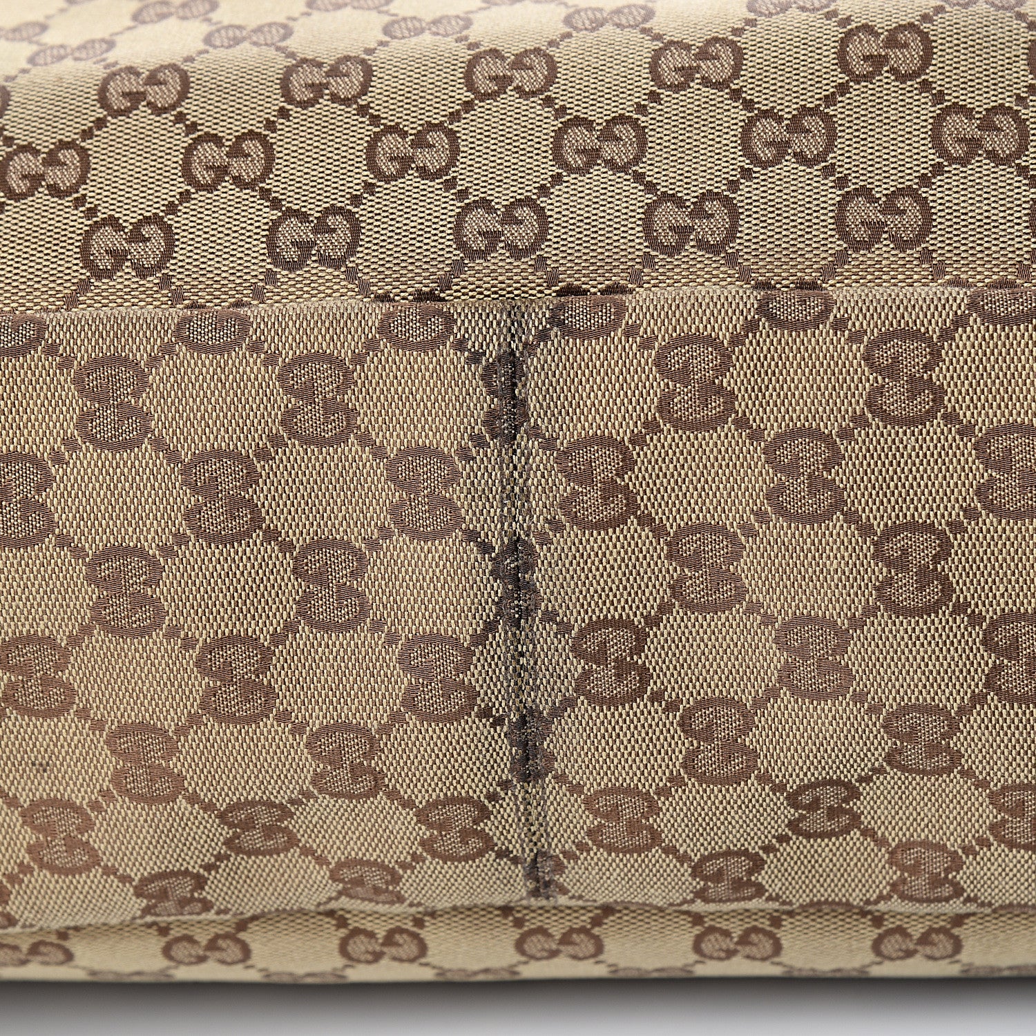 Gucci Monogram Large Horsebit Chain Hobo Brown 9 of 12