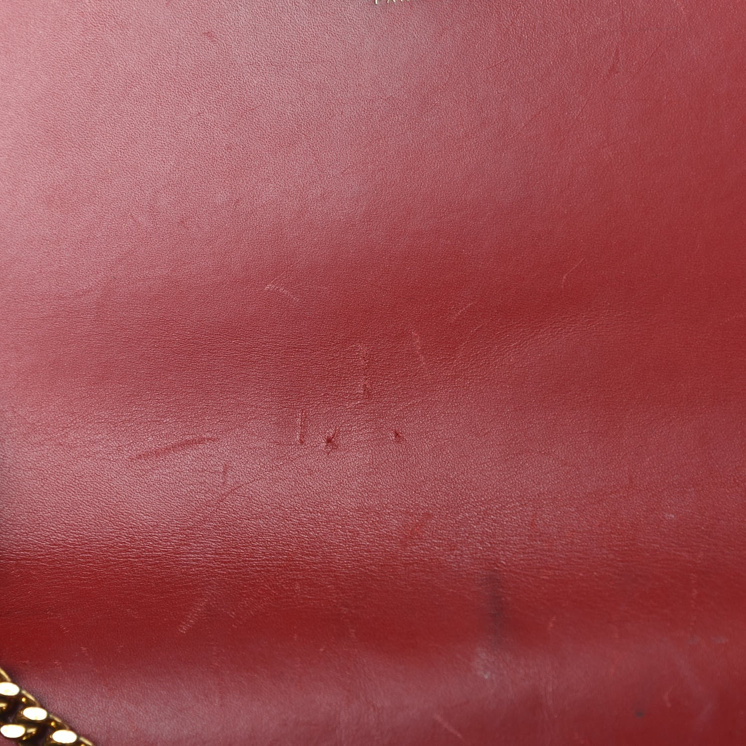 Saint Laurent Smooth Calfskin Medium Classic Monogram Kate Tassel Satchel Lipstick Red 11 of 13