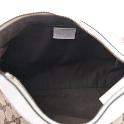 Gucci Monogram Medium D Gold Ring Hobo White 5 of 10