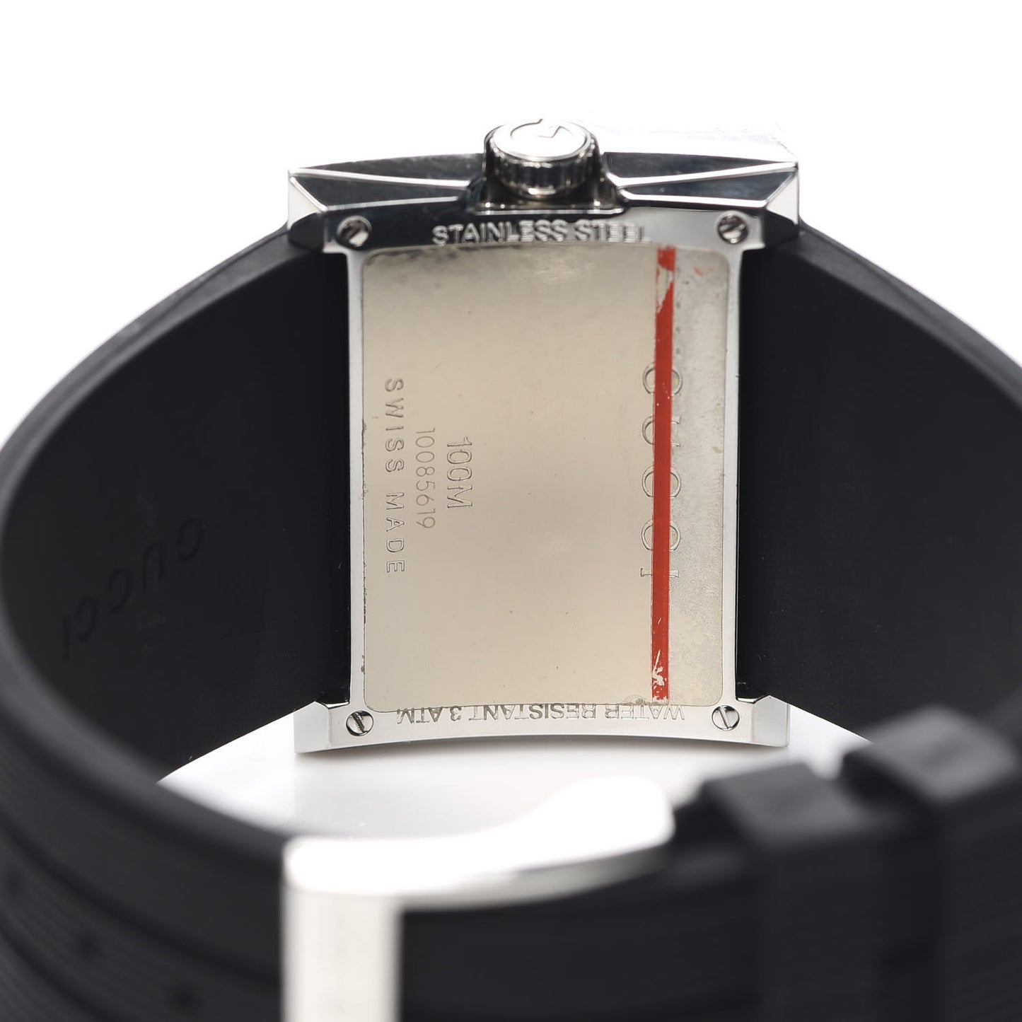 Stainless Steel Rubber 31mm 100L Quartz Watch