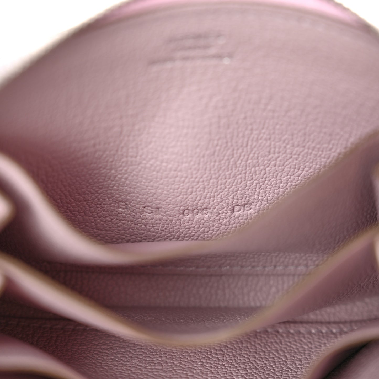 Evercolor Zipengo Chain D'Ancre Compact Cardholder Mauve Pale