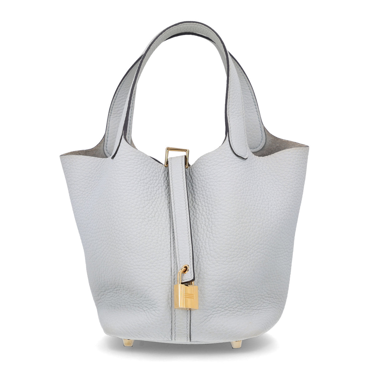 Hermes Taurillon Clemence Picotin Lock 18 PM Bleu Pale 1 of 10