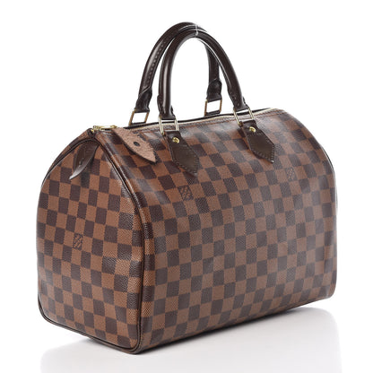 Louis Vuitton Damier Ebene Speedy 30 3 of 17