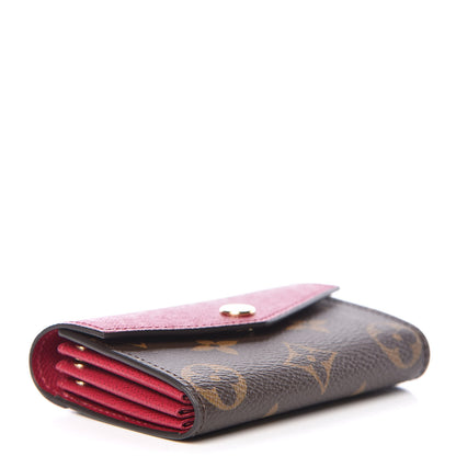 Louis Vuitton Monogram Sarah Multicartes Fuchsia 4 of 9