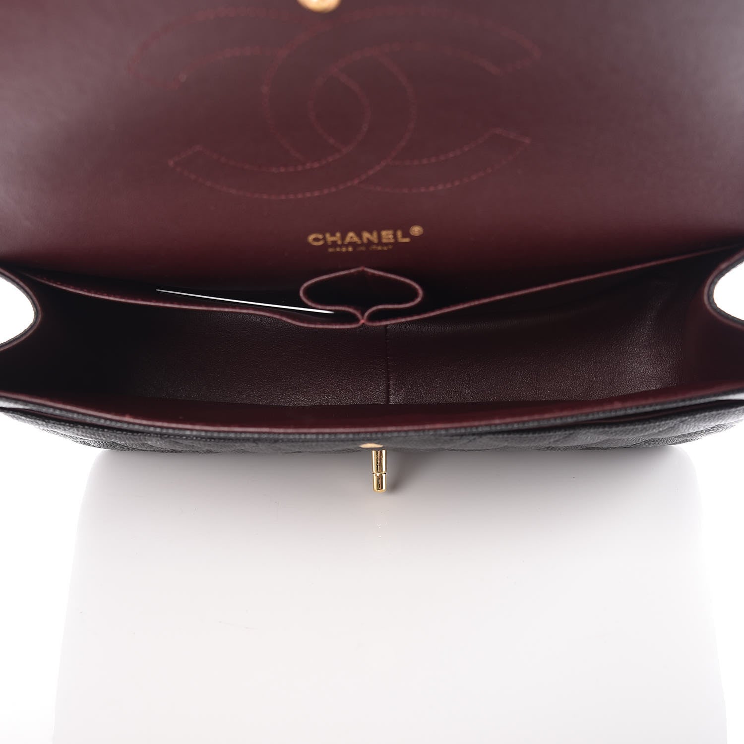 Chanel Caviar Quilted Jumbo Double Flap Black 5 of 10