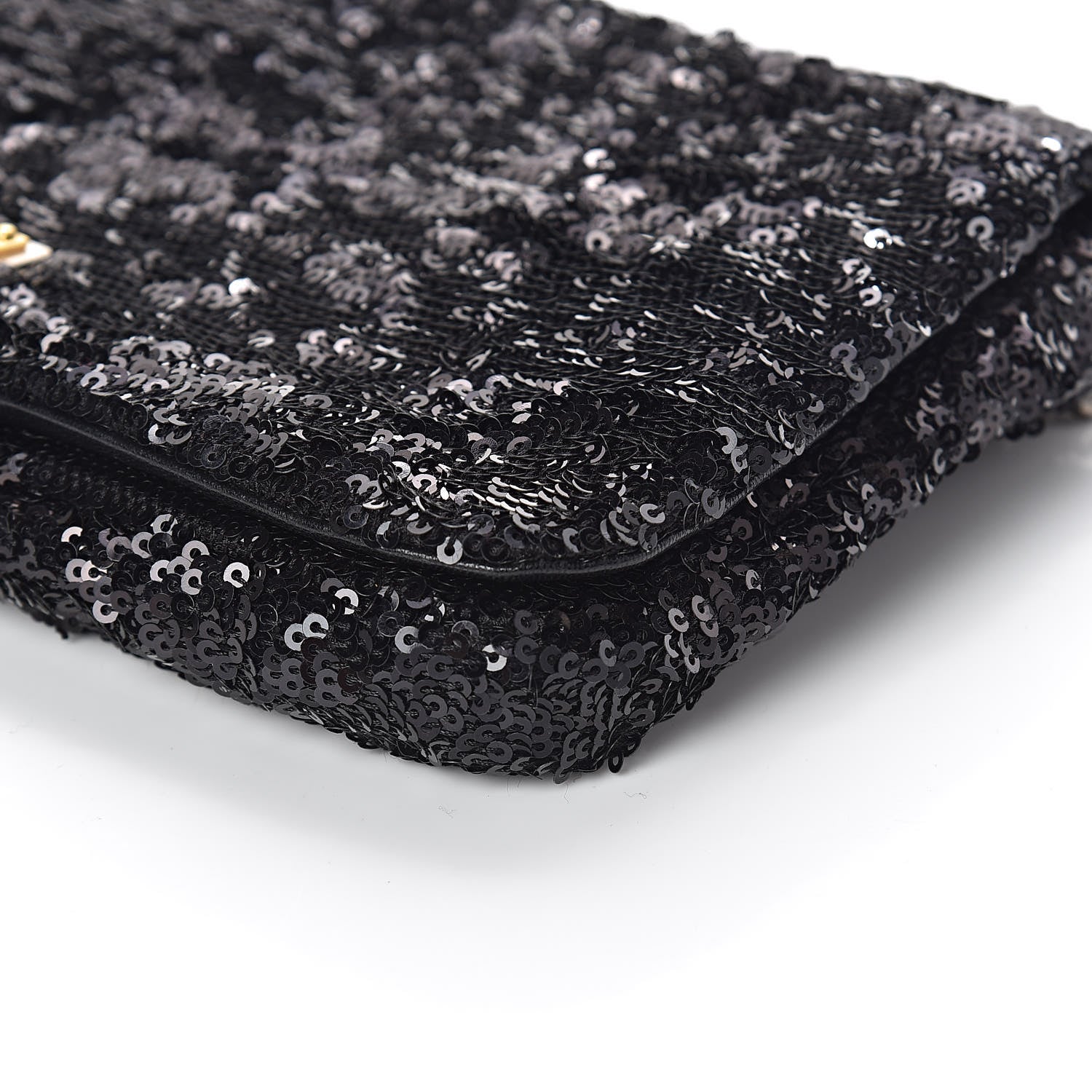 Dolce & Gabbana Sequin Miss Charles Evening Bag Black 8 of 9