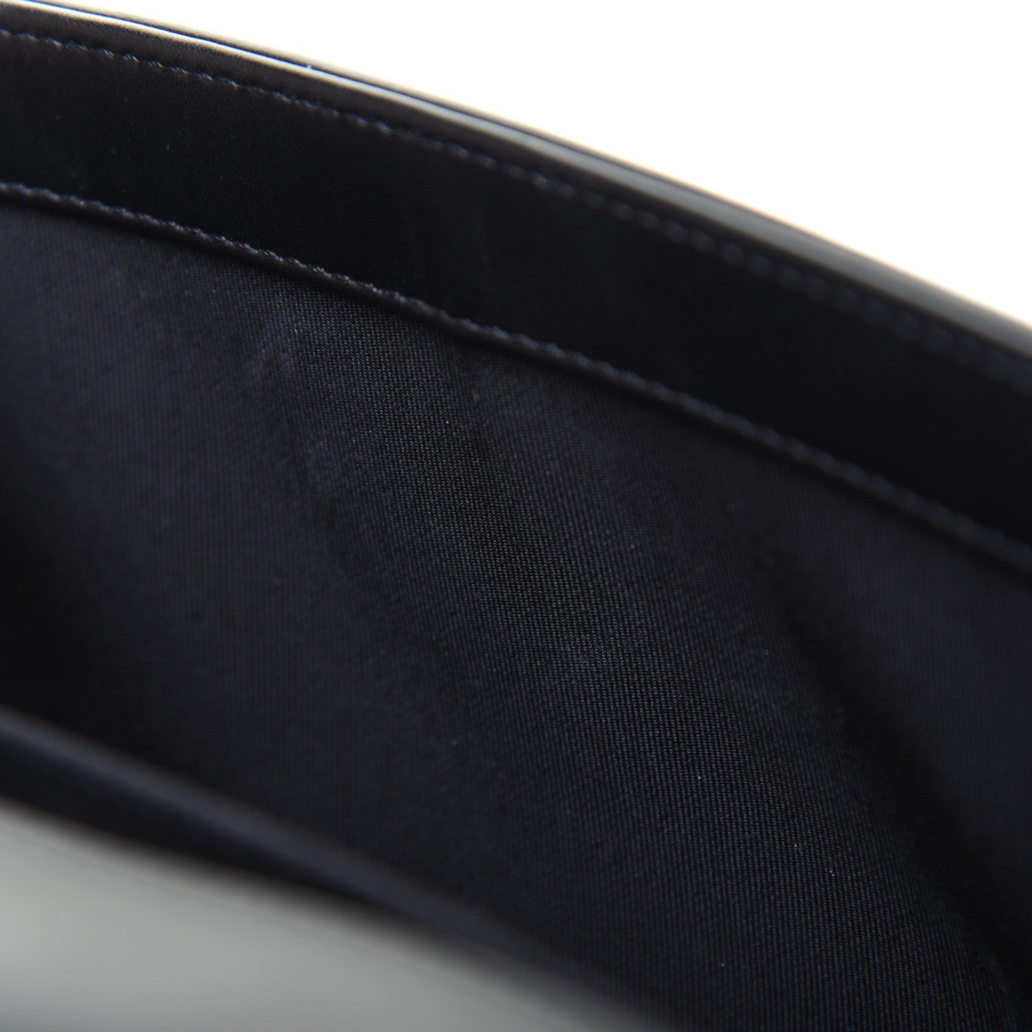 Chanel Calfskin Painted Chevron Embossed Medium Boy Flap Black 10 of 24