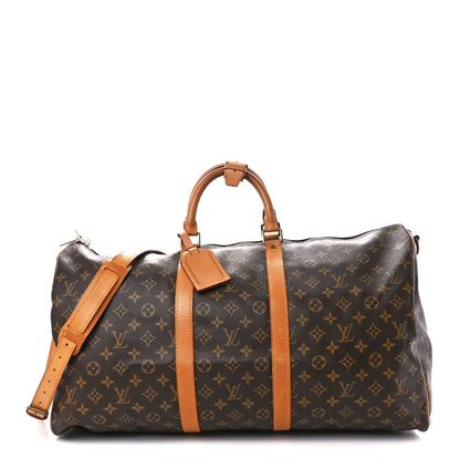 Louis Vuitton Monogram Keepall Bandouliere 55 1 of 15