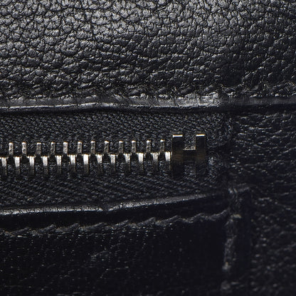 Hermes Lizard Birkin 25 Black 37 of 50