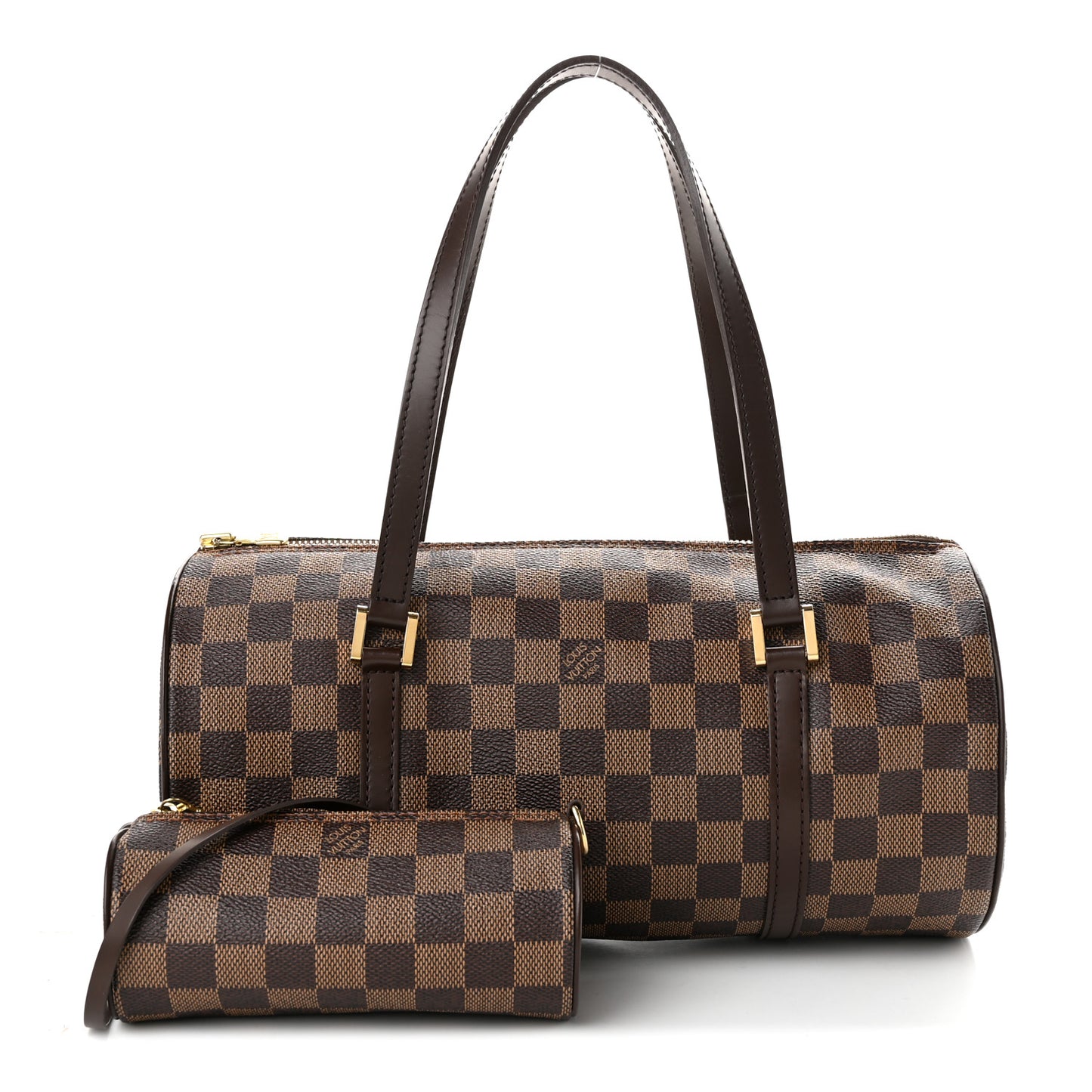 Damier Ebene Papillon 30 With Companion