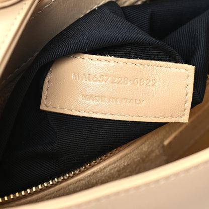 Saint Laurent Smooth Calfskin Le 5 A 7 Hobo Dark Beige 7 of 12