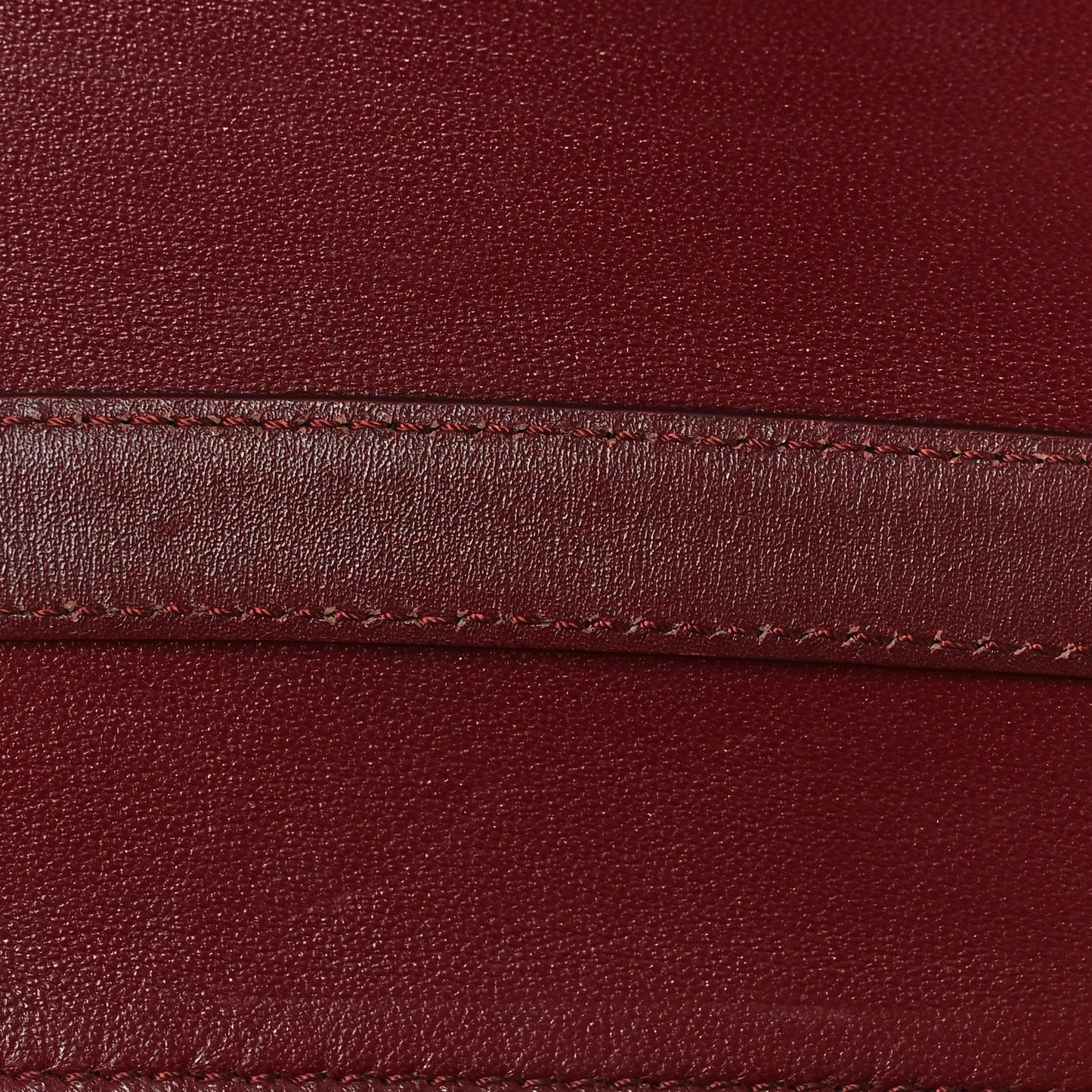 Box Calfskin Small Classic Box Flap Bag Burgundy