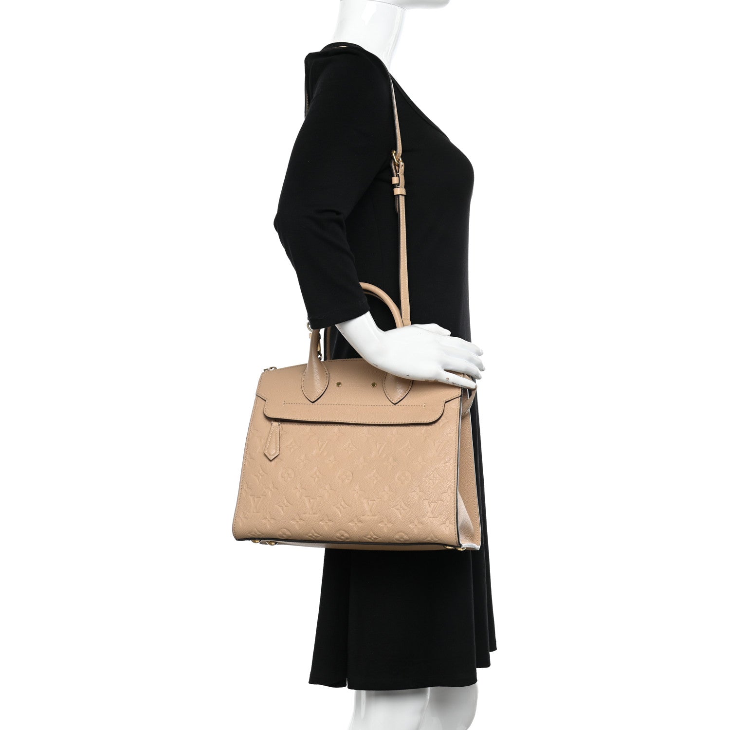 Louis Vuitton Empreinte Pont Neuf MM Dune 2 of 12