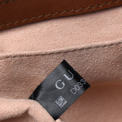 Gucci Azalea Calfskin Matelasse Diagonal Mini GG Marmont Shoulder Bag Cuir 8 of 13