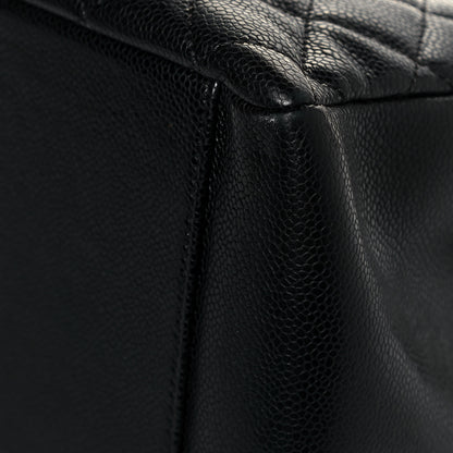 Chanel Caviar Quilted Grand Shopping Tote GST Black 9 of 11