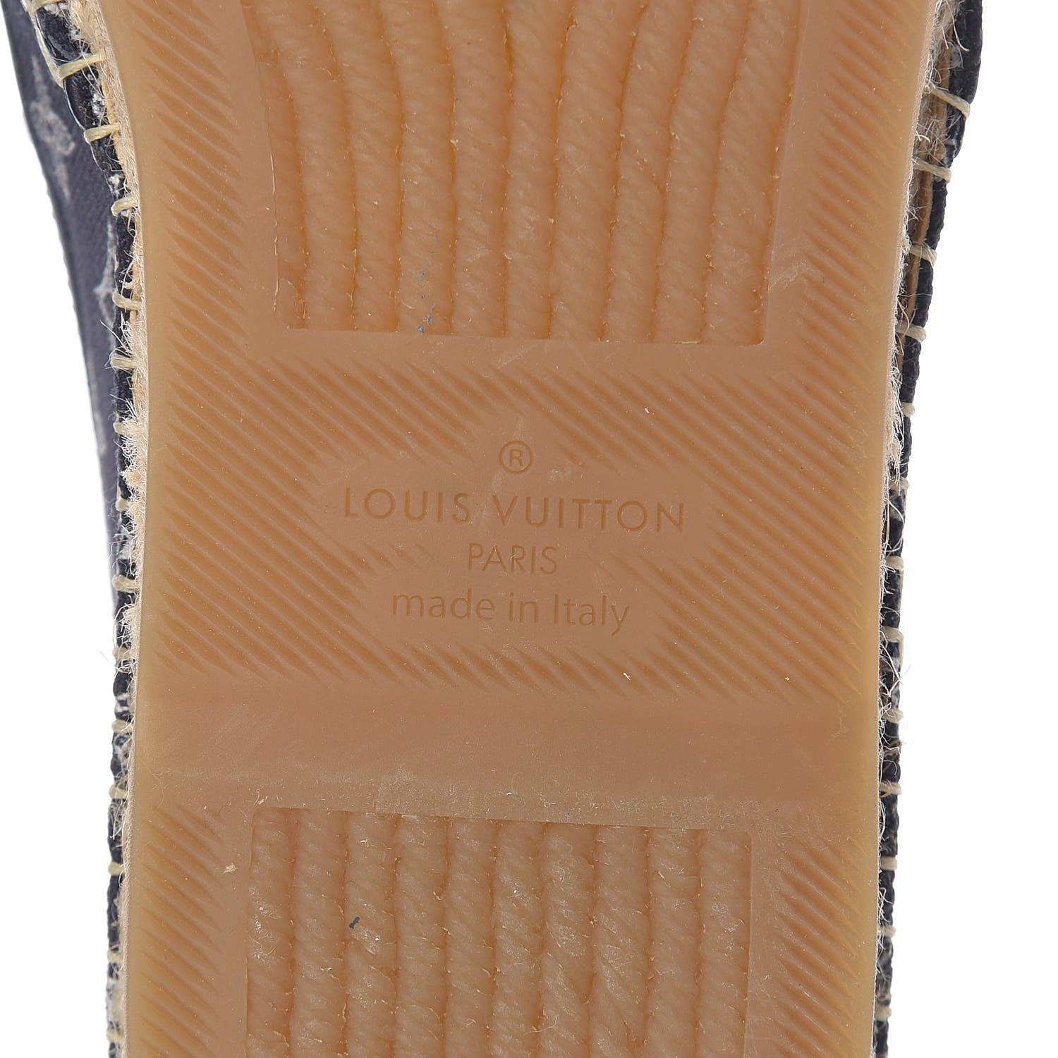 Louis Vuitton Monogram Canvas Mens Bidart Espadrilles 8.5 Marine 6 of 7