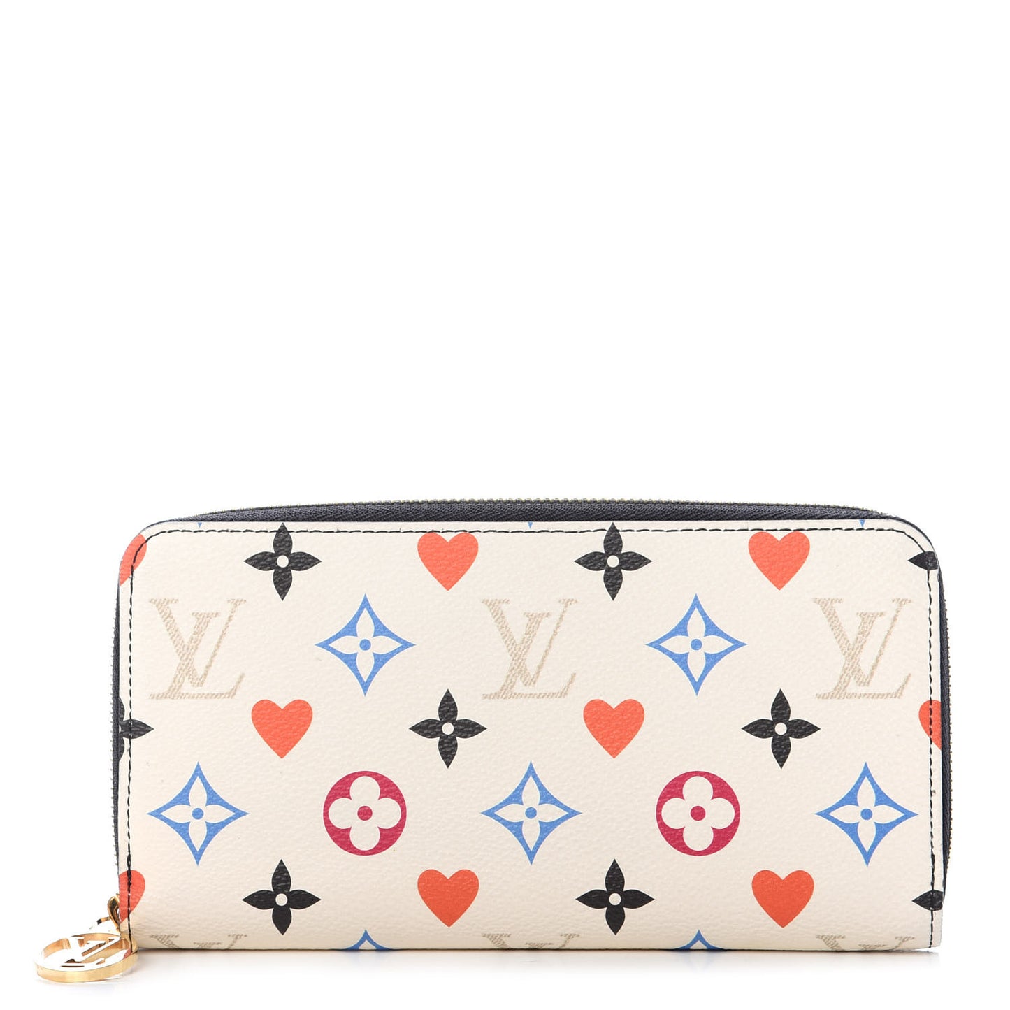 Game On Zippy Wallet White