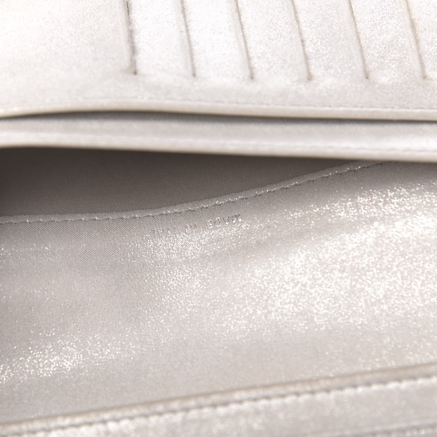 Chanel Lambskin Camellia Embossed Yen Wallet Black 7 of 13