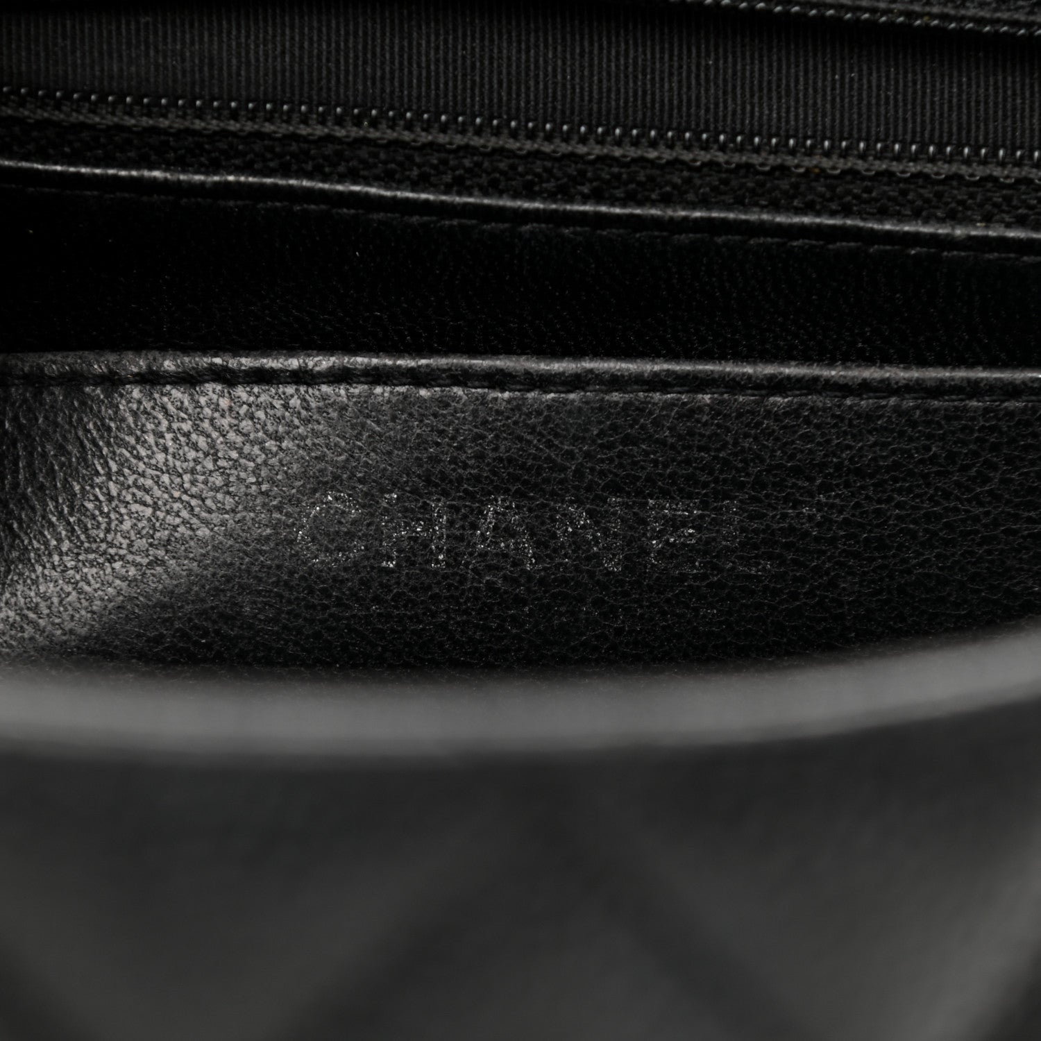 Chanel Caviar Quilted Jumbo Single Flap Black 6 of 14