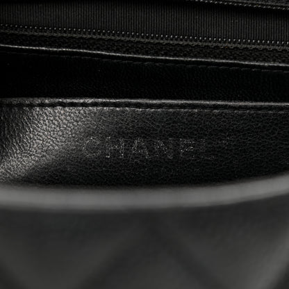 Chanel Caviar Quilted Jumbo Single Flap Black 6 of 14