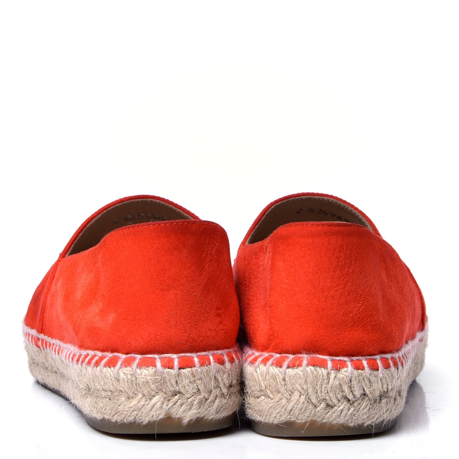 Chanel Suede CC Espadrilles 38 Orange 4 of 6