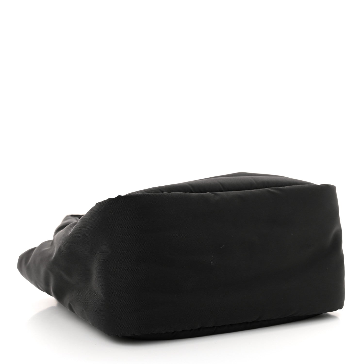 Prada Re-Nylon Soft Padded Small Double Handled Shoulder Bag Black 4 of 11