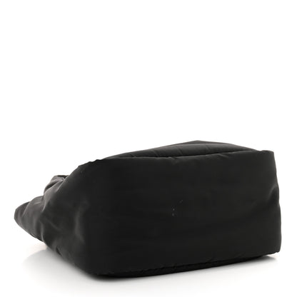 Prada Re-Nylon Soft Padded Small Double Handled Shoulder Bag Black 4 of 11