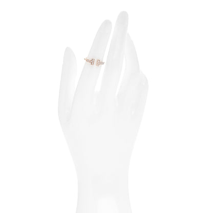 Tiffany 18K Yellow Gold Diamond T Wire Ring 49 4.75 2 of 6