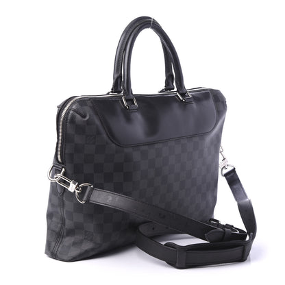 Louis Vuitton Damier Graphite Porte-Documents Jour 2 of 9