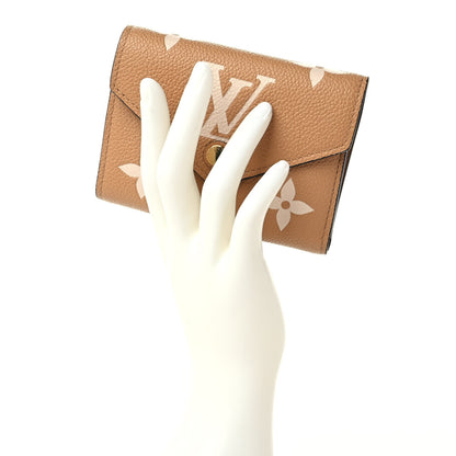 Louis Vuitton Empreinte Monogram Giant Victorine Wallet Arizona Creme 2 of 7