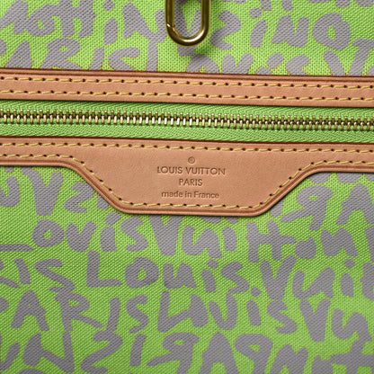 Louis Vuitton Monogram Graffiti Neverfull GM Green 6 of 10