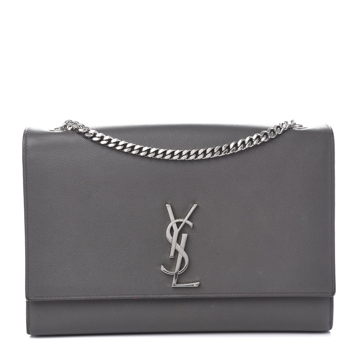 Grain De Poudre Large Classic Monogram Kate Satchel Earth