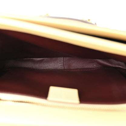 Gucci Snakeskin Horsebit 1955 Shoulder Bag Natural 5 of 12