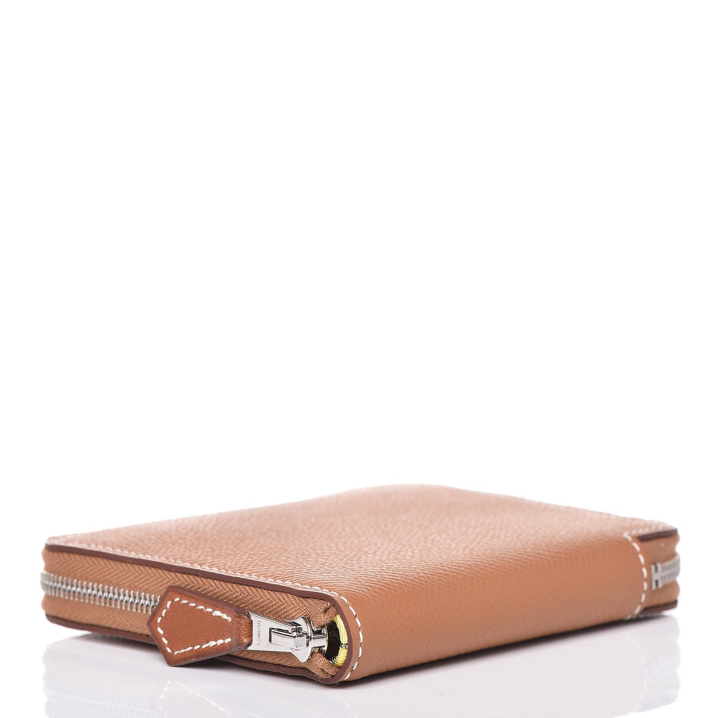 Epsom Silk'in Compact Wallet Gold