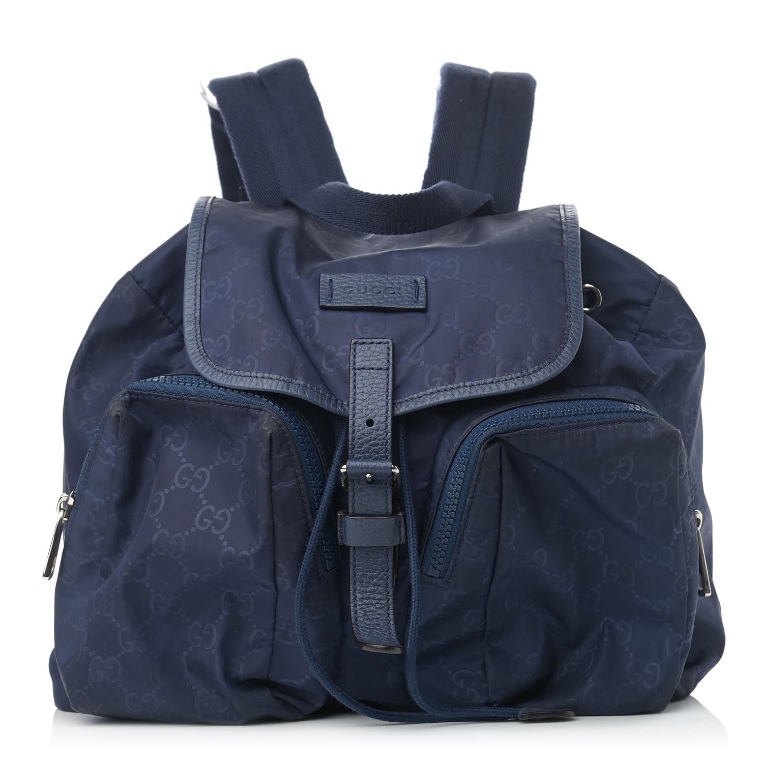 Gucci Nylon Monogram Medium Light Single Buckle Backpack Tide 1 of 12