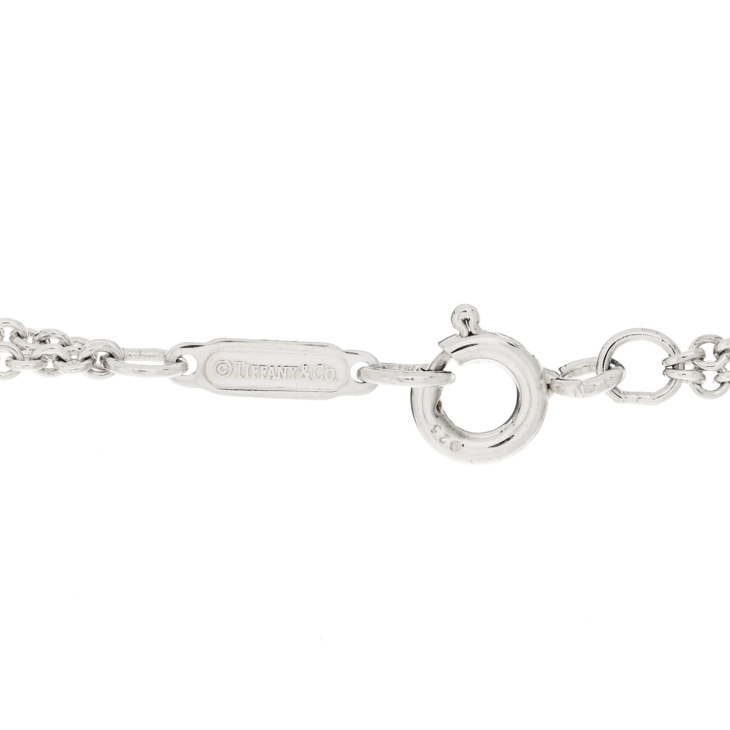 Sterling Silver Figure 8 Pendant Necklace