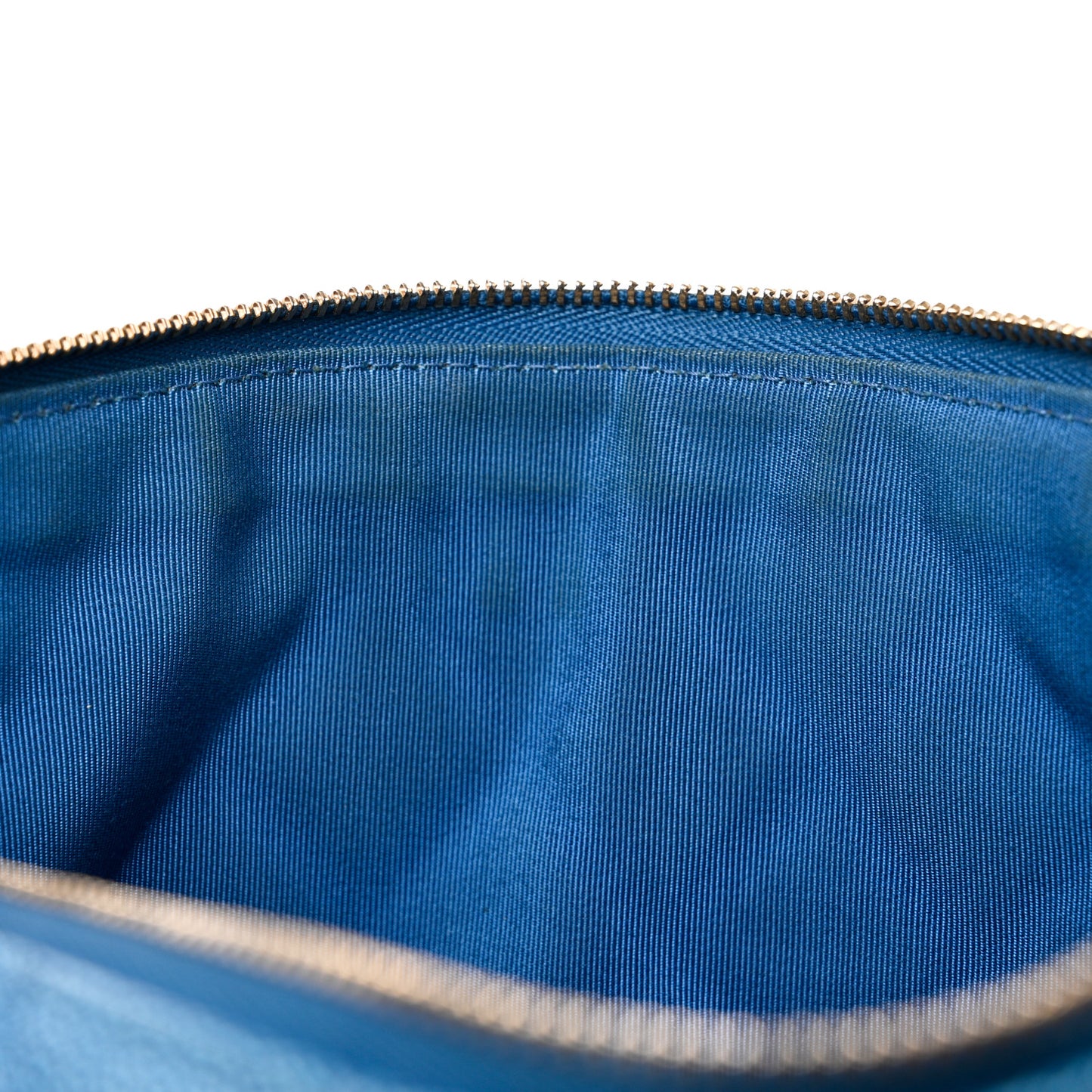Caviar Ombre Medium Cosmetic Case Blue