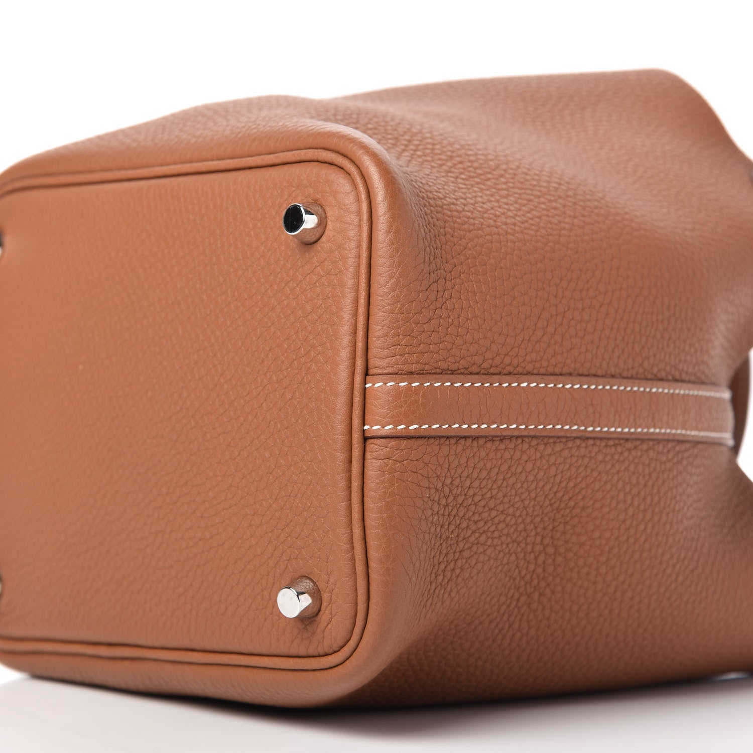 Hermes Taurillon Clemence Picotin Lock 18 PM Gold 7 of 9