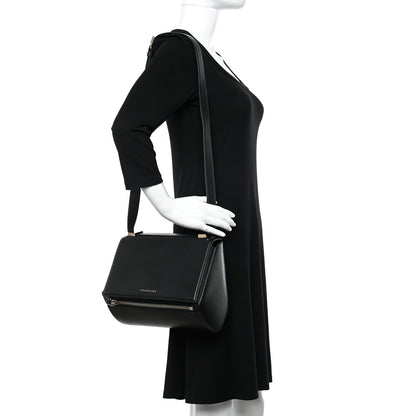 Givenchy Textured Calfskin Medium Pandora Box Crossbody Bag Black 2 of 10