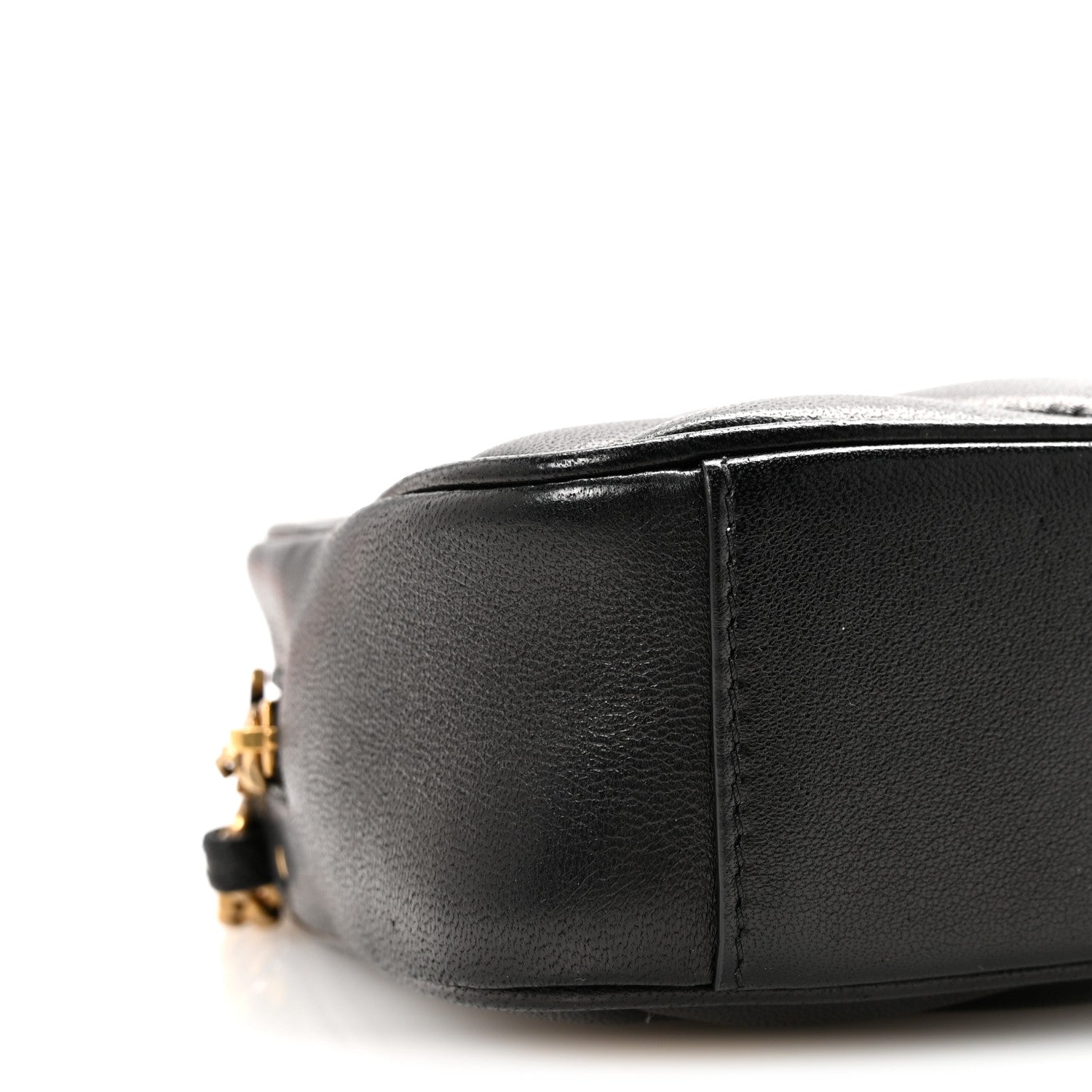 Saint Laurent Lambskin Quilted Mini Camera Bag Black 9 of 10