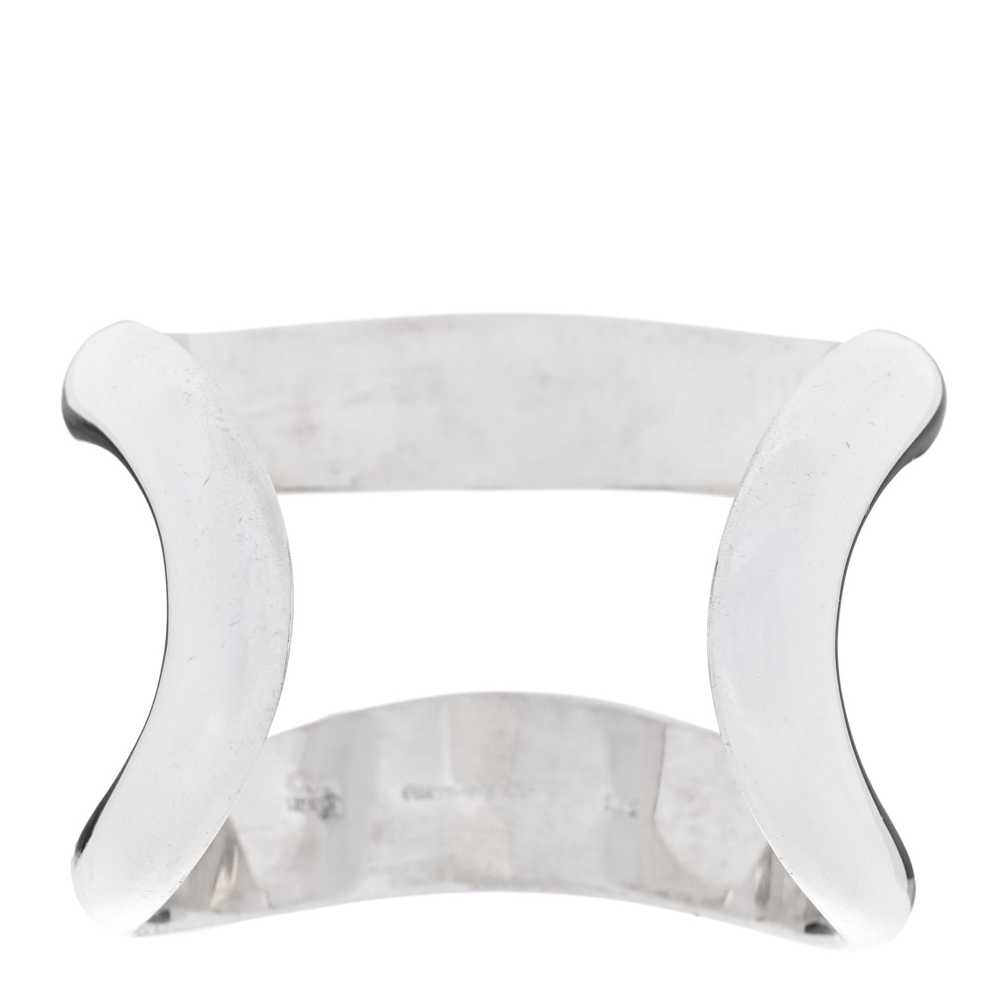 Sterling Silver Elsa Peretti Open Center Cuff Bracelet