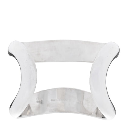 Tiffany Sterling Silver Elsa Peretti Open Center Cuff Bracelet 2 of 3